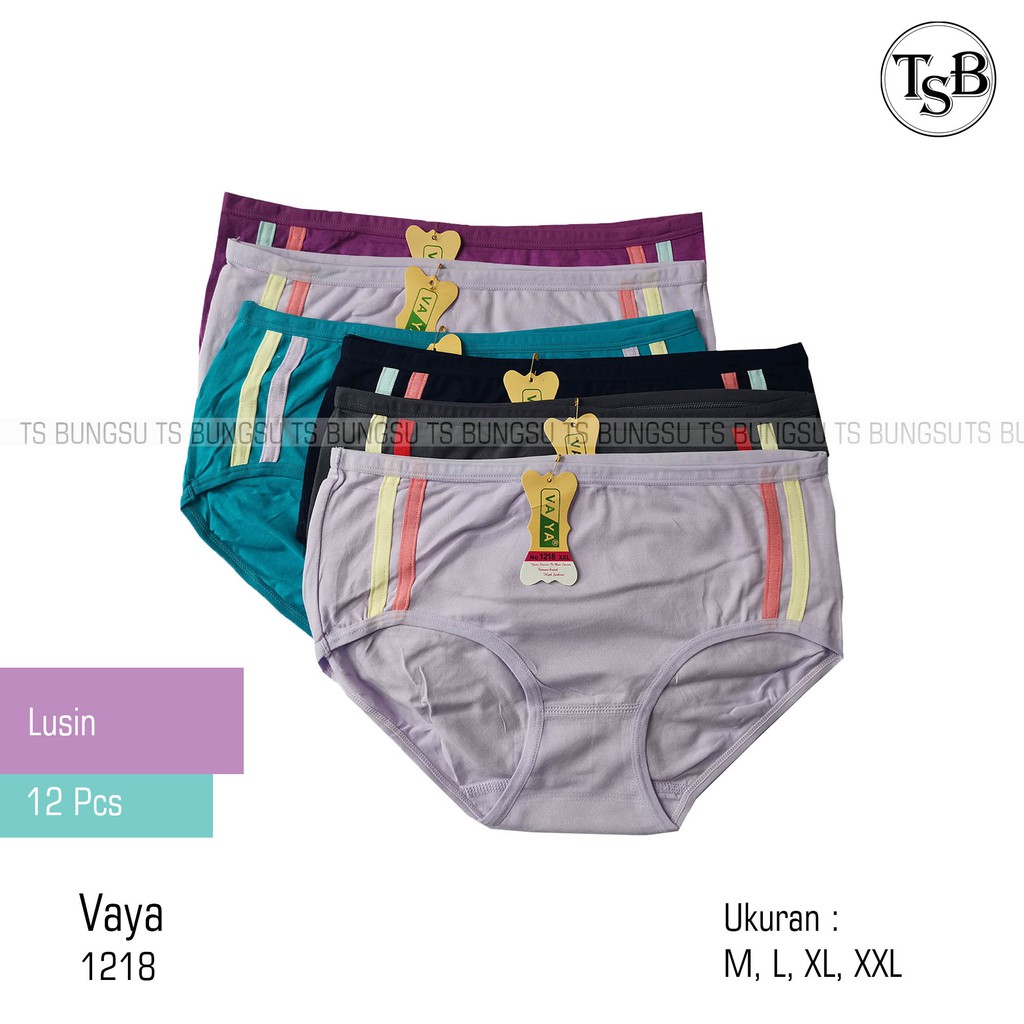 (12 Pcs) Celana Dalam Wanita Vaya 1218  CD Wanita  Vaya Art