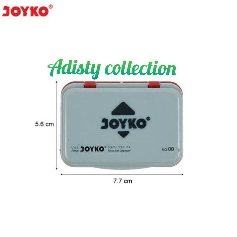 

Stamp Pad / Bak Stempel No 00 Joyko