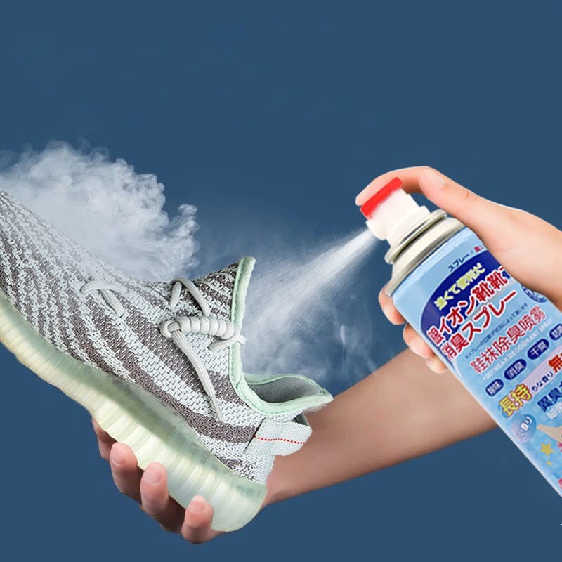 Spray sepatu Penghilang Bau semprotan pewangi sepatu anti bakteri semprot sepatu anti bau dan jamur