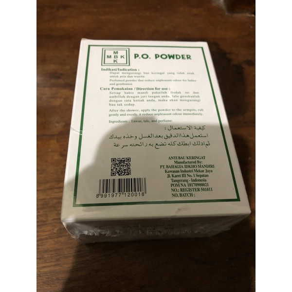 [BOX] BEDAK MBK Box Isi 12 Sachet