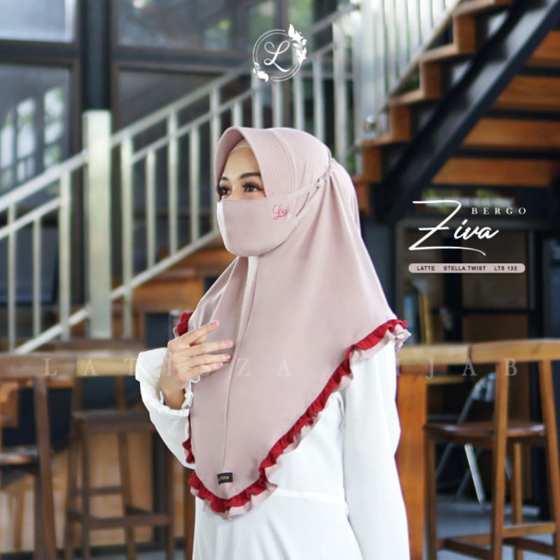 [FREE MASKER] HIJAB MASKER TERBARU LATISZA ZIVA BERGO