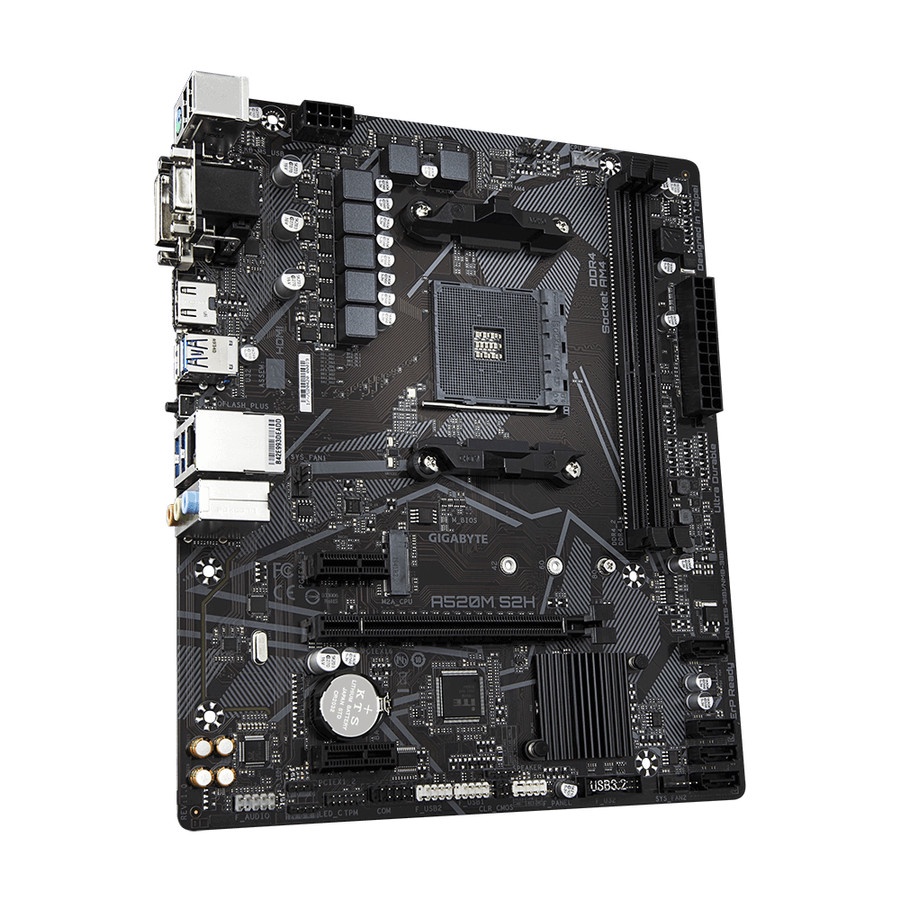 Motherboard GIGABYTE - A520M S2H Ryzen AM4 Micro ATX Form Factor