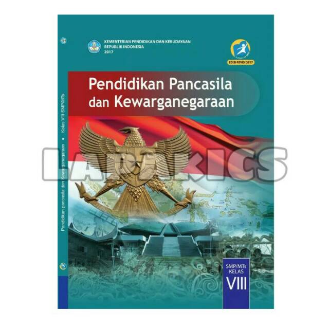 Buku Ppkn Pkn Smp Kelas 8 Revisi 2017 2018 Kurikulum 2013 Kurtilas Pendidikan Kewarganegaraan Shopee Indonesia