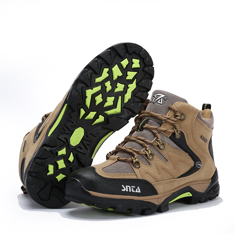 Sepatu Gunung Snta 469 Brown Adventure Trekking/Hiking/Outdoor