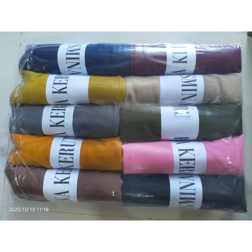 PASHMINA INSTANT TALI KERUT / PASHTAN KARET ORI DIIA