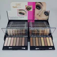 USHAS EYESHADOW GOLDENS 8 COLOR EYESHADOW PALETTE GOLDEN ORIGINAL BPOM