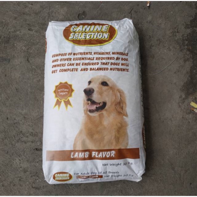 GOJEK/GRAB ONLY Canine Selection Lamb 20kg/makanan kering anjing