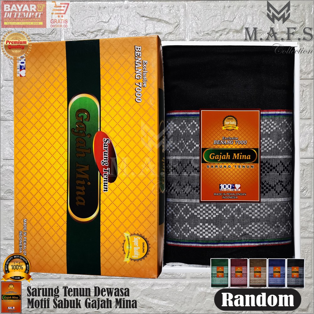 SARUNG DEWASA SARUNG MOTIF SABUK GAJAH MINA