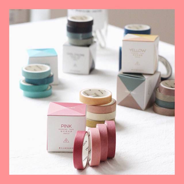 

Basic Masking Tape SET / Isolasi Dekorasi