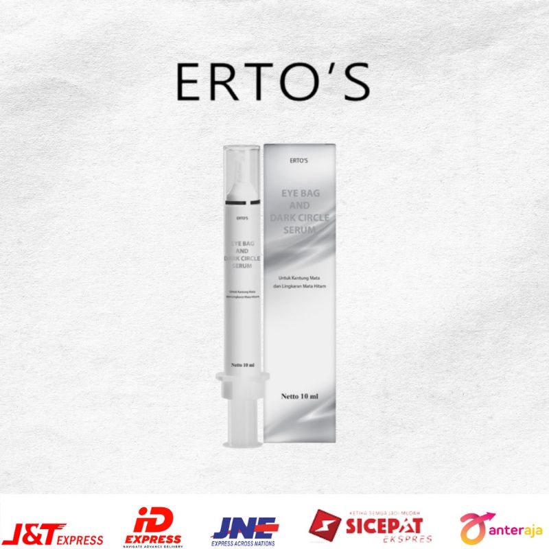 Erto's Eye Bag And Dark Circle Serum Kantung Mata 10Gr