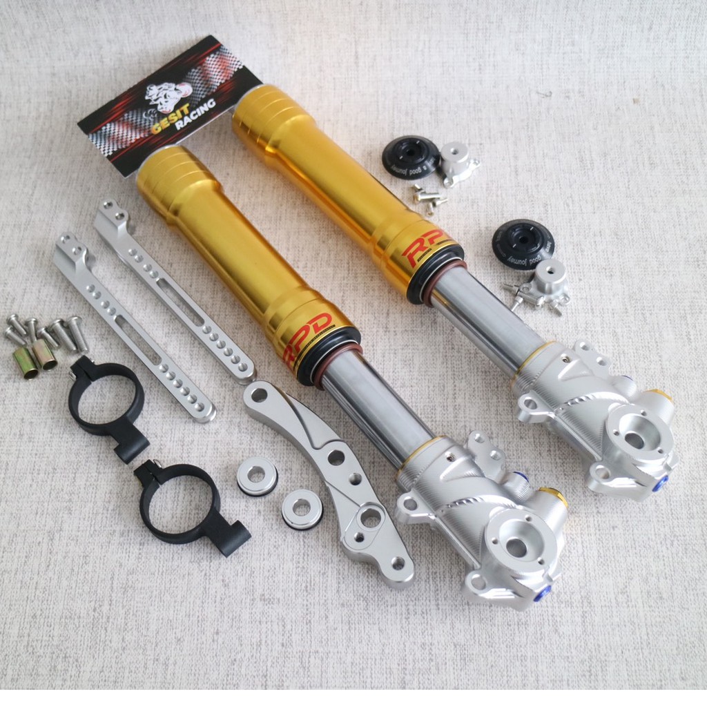 Shock Depan NMAX Upside Down RPD Gold / Emas Front Shockbreaker