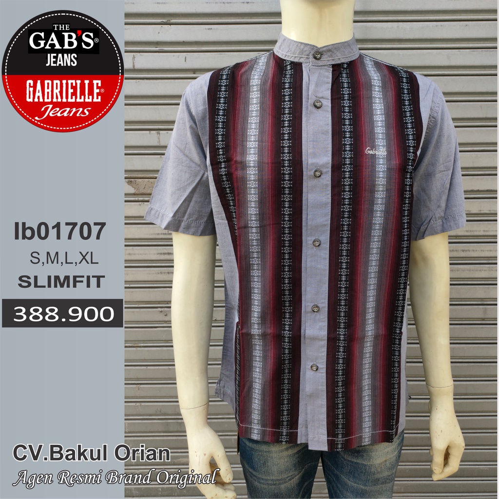 Baju Koko Kemeja Pria Gabrielle Gab's Original - Ib01707