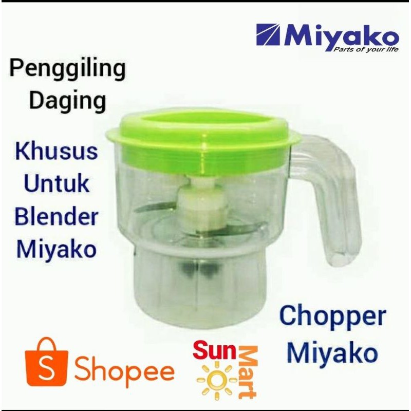 Spare part asli blender Miyako copper miyako -Chopper daging blender miyako