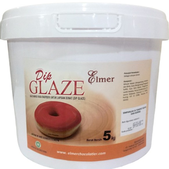 REPACK Elmer Dip Glaze Rasberry 1kg