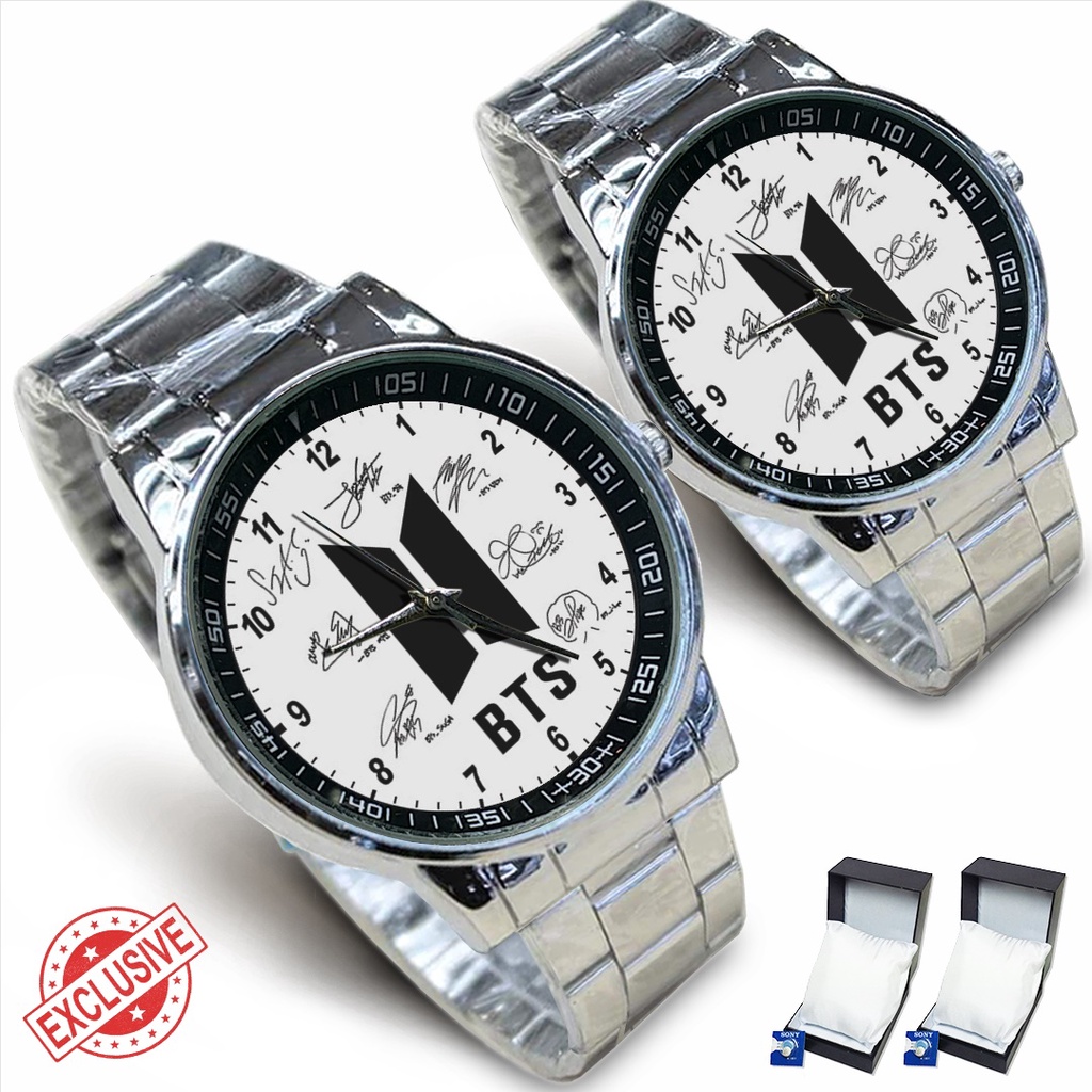 Jam Tangan Rantai Couple (BANGTAN BOYS) BTS 1 (Keren)