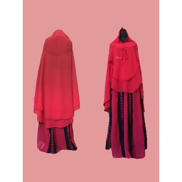 Set syar’i Ori Premium by Elnaka