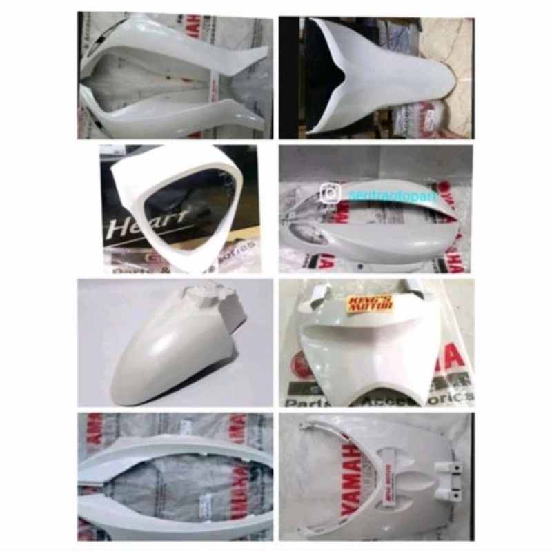 full set body halus Fino fi 125 original Yamaha