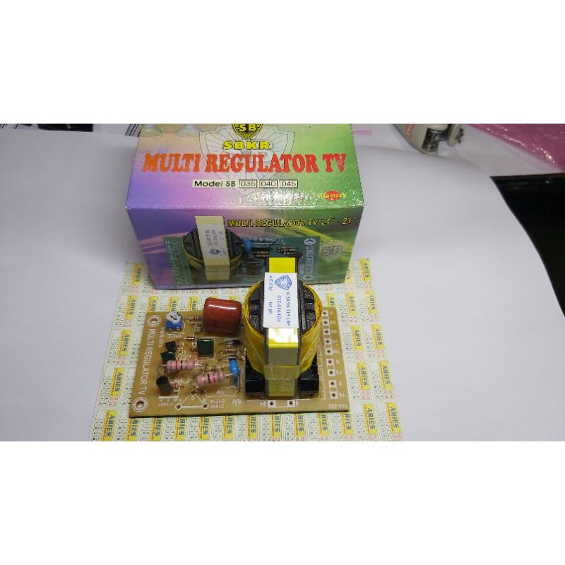REGULATOR TV MULTI TRAFO UNTUK TV TABUNG