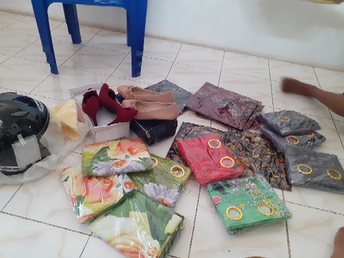 Bswart Batik Hrb026 Kenongo Hem Pendek Padi Pekalongan M L Xl Batik Pria Murah Modern Grosir