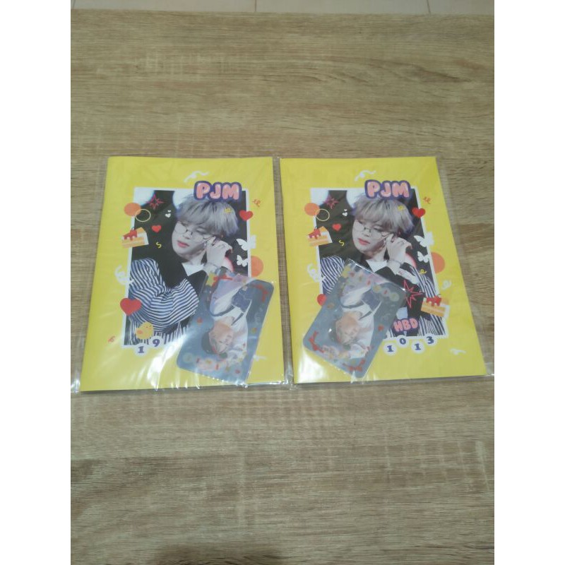 KHUSUS HARI INI  [READY STOCK] MINI PHOTOBOOK BTS JIMIN FANSITE