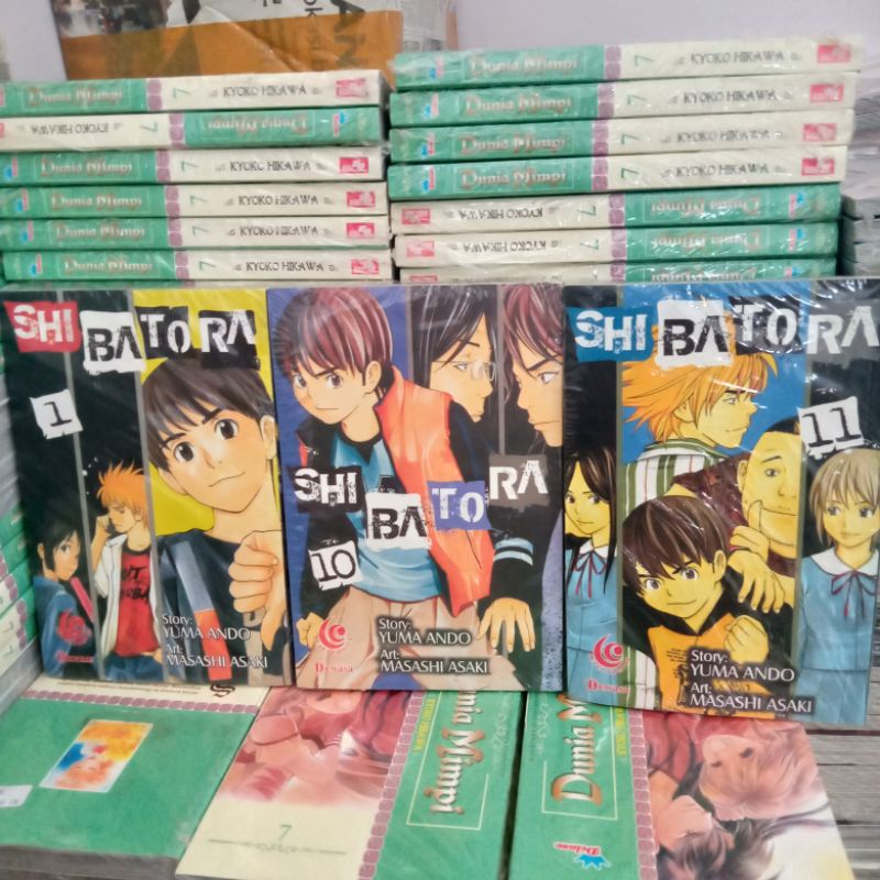 komik shibatora vol 1,4,10,11,12,13,,15