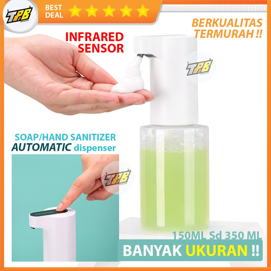 Soap hand Sanitizer Automatic Dispenser tempat sabun Soap hand Sanitizer Automatic Dispenser tempat sabun