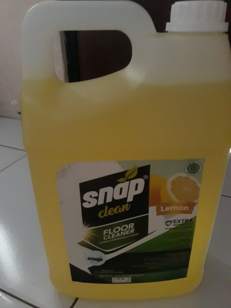 Cairan Pembersih Lantai Snap Clean / Floor Cleaner 4 Liter