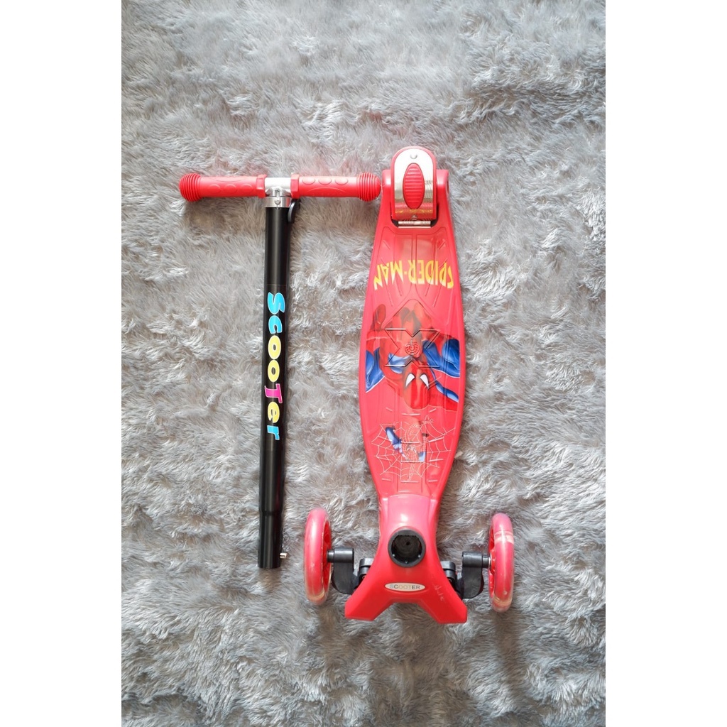 NEW ! skuter anak / otoped anak rda 3 ban karet PU / Kickboard skuter anak import premium murah