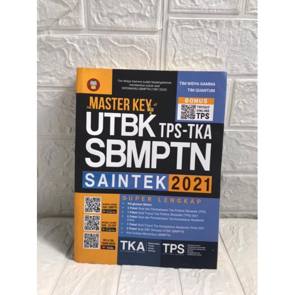 preloved buku masker UTBK TPS - TKA sbmptn saintek 2021