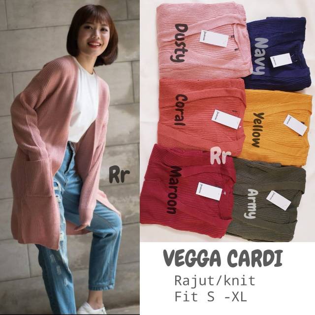 hijab.ootd | Vegga Cardi Rajut / Cherry Cardigan Rajut / Vega Kardigan Rajut / Rajut Vegga