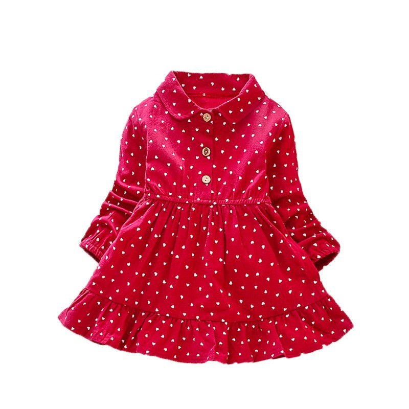 LittleAaron DRESS IMPORT CASIE HANA EBV Baju Dress Anak Perempuan Import