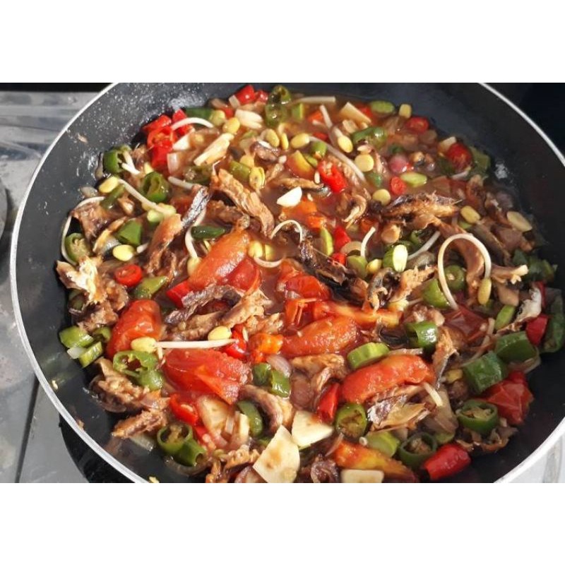 

sambal ikan asin klotok, sambelnya nampoll..cabenya berani bangeet