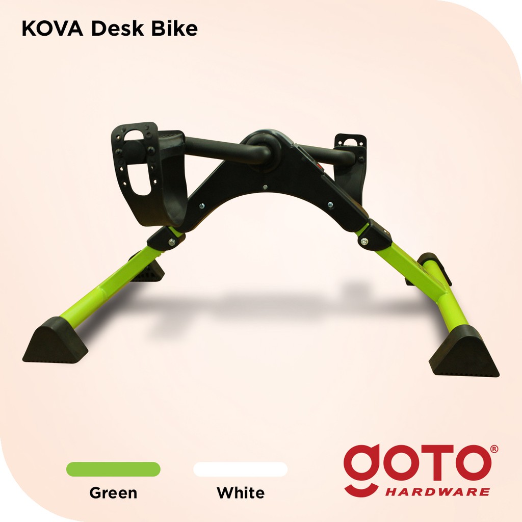 Kova Desk Bike Sepeda Statis Terapi Lutut Kaki Bawah Meja Kerja-4