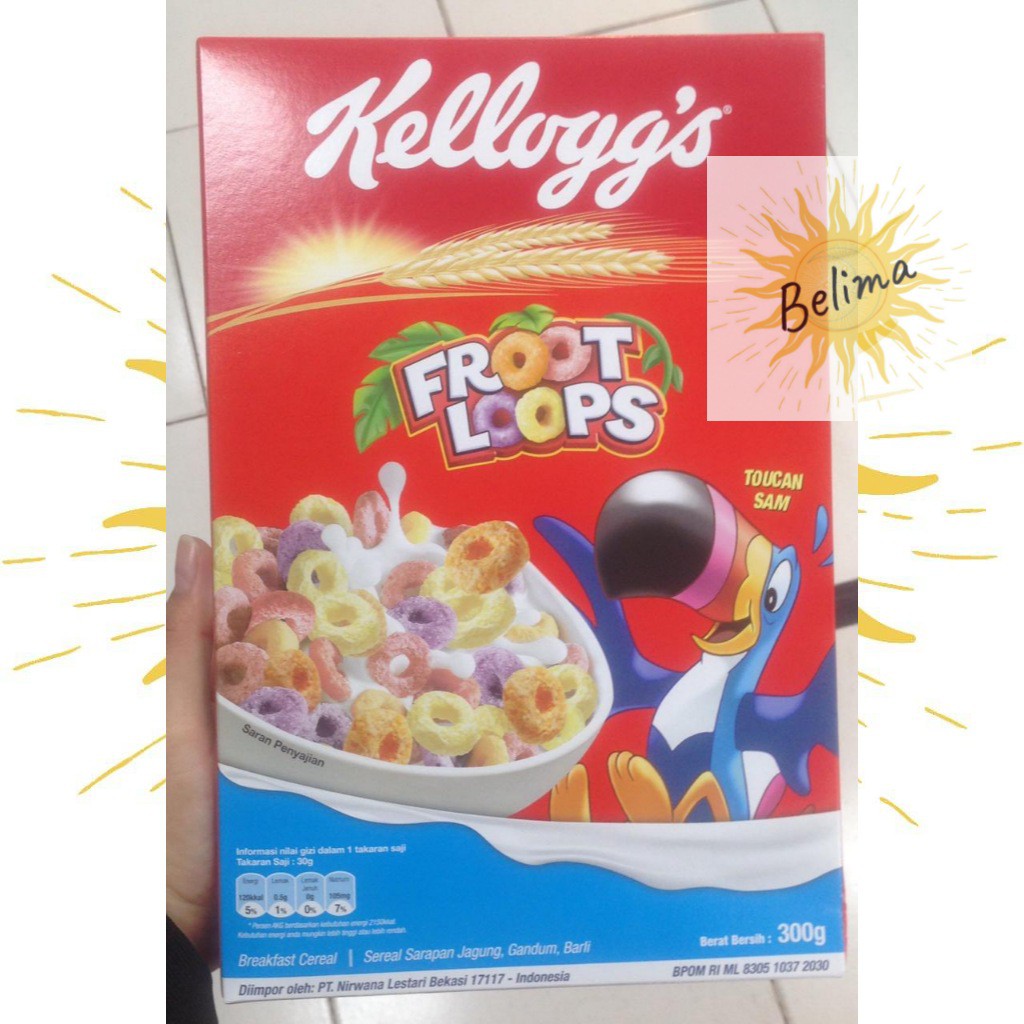 

Kellogg's Froot Loops Sereal 300gr