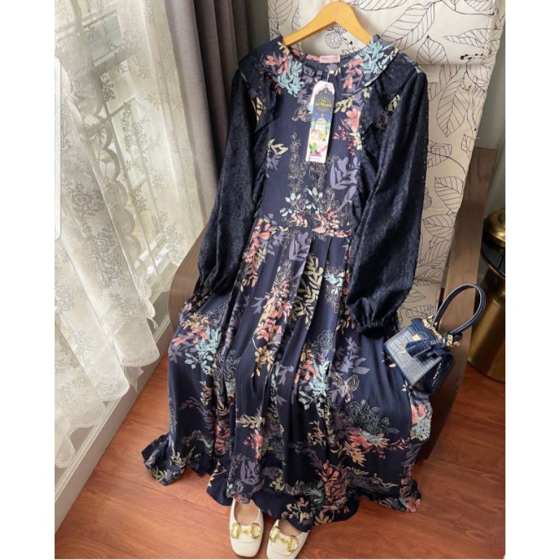 Raya Series Azalea Navy by Haideeorlin