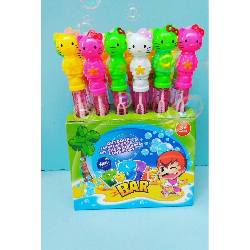 terbaru Mainan Buble / Bubble Sabun STICK Hello Kitty | Gelembung Tiup Balon