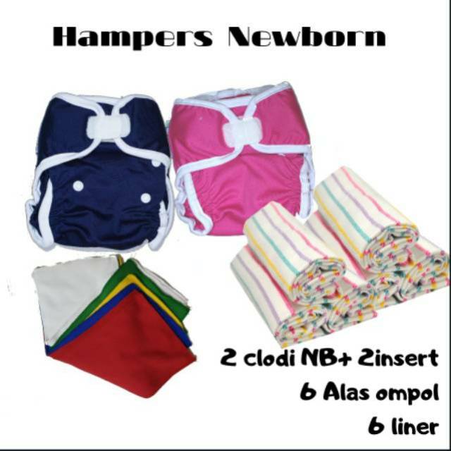 Paket hemat PAHE clodi newborn mix merk ecobum sheizy gglilg