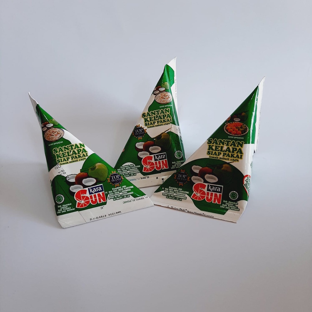 

Sun Kara Santan Kelapa Krucut Kerucut 65ml