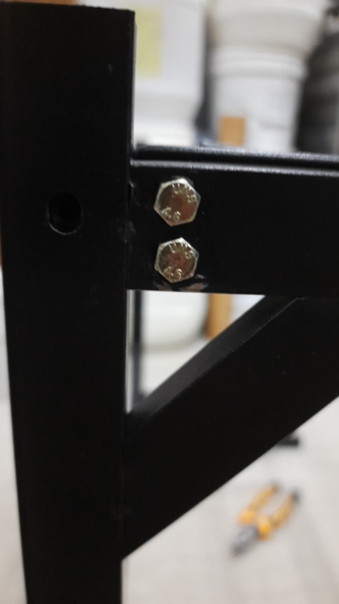 Es Rak Dapur Hitam Rak Wastafel Rak Piring Dan Peralatan Dapur 85 Cm Dan 65 Cm