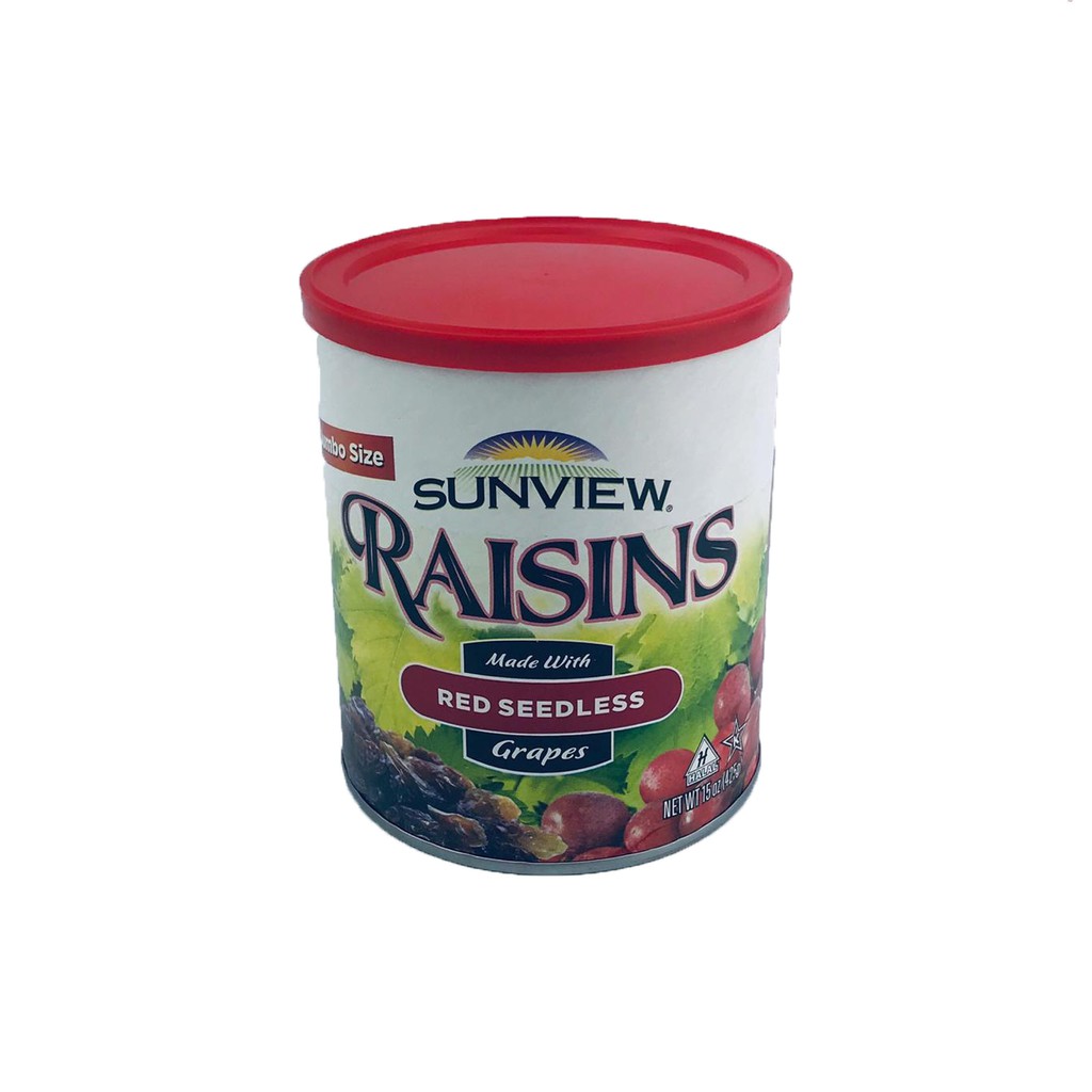 Manisan * Grapes * Sunview Raisins * Red Seedless * Manisan * 425g