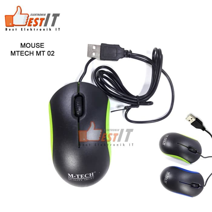 Mouse Kabel usb PC Komputer Laptop M-Tech 02