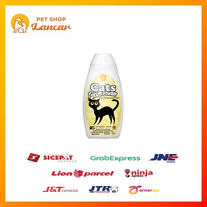 Bedak Kucing Talcum - Hewan Peliharaan
