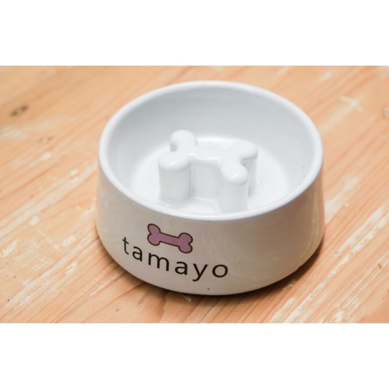 Slow Feeder Bowl Ceramic Free Custom Nama Dan Gambar by arraya.cattery Tempat Makan Keramik Bersekat