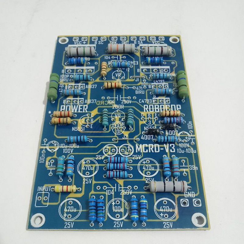 PCB power mcrd v3 roboko plus componen
