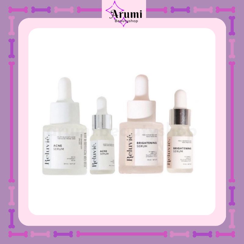 Reluvie Acne Serum || Reluvie Brightening Serum