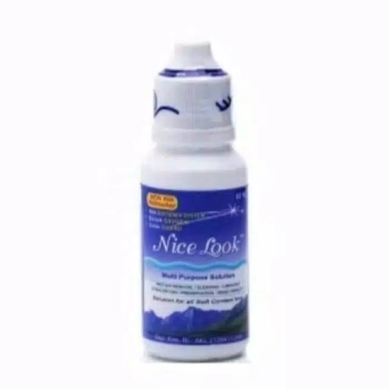 BISA COD - Nice look cairan softlens 60ml / NICELOOK - AIR SOFLENTS