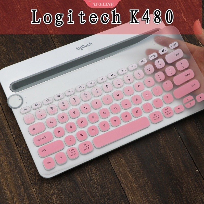 Logitech K480 Case Keyboard Silikon Anti Air Untuk Laptop 14 &quot;(ZXL)