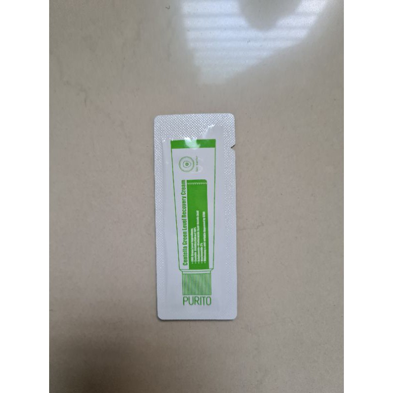 PURITO CENTELLA GREEN RECOVERY CREAM MINI SAMPLE TRAVEL SIZE SACHET