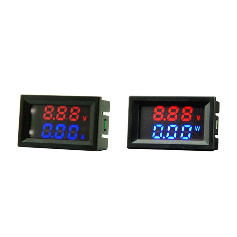 Btsg Digital Voltmeter Ammeter Voltage Current Power Meter Tester Panel DC- 100V- 10A