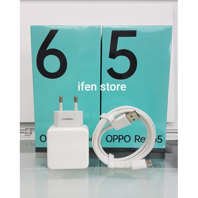 Charger Super Vooc Oppo Reno 5 ( Original )